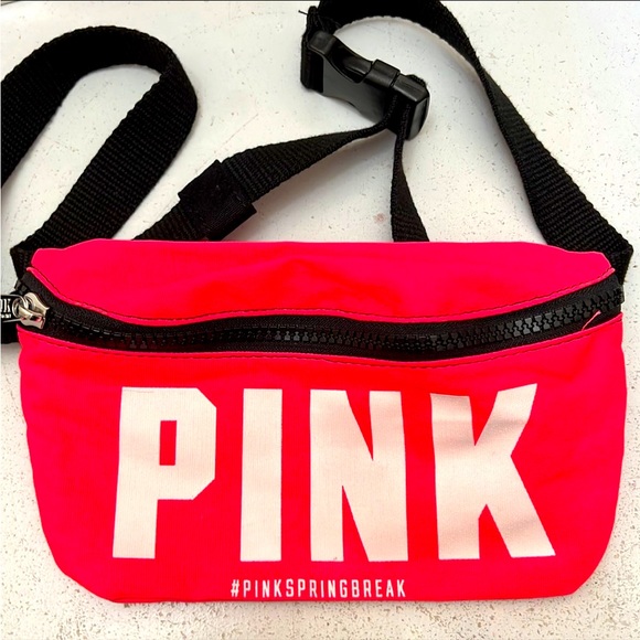 PINK Victoria's Secret Handbags - Victorias Secret PINK Fanny Pack Hot Pink
